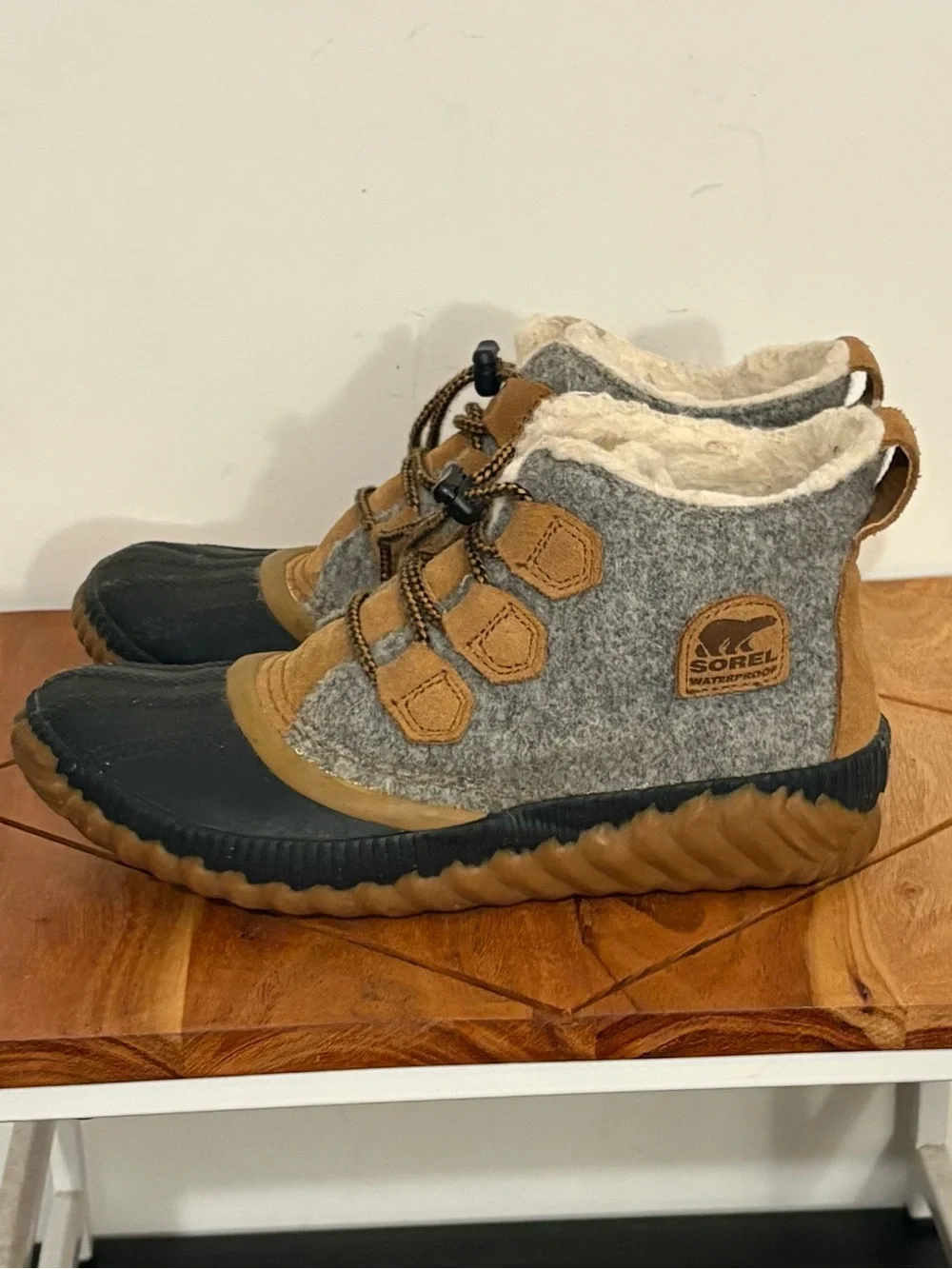 Sorel Out N About Plus Quarry Snow/Rain Boot - Size 4